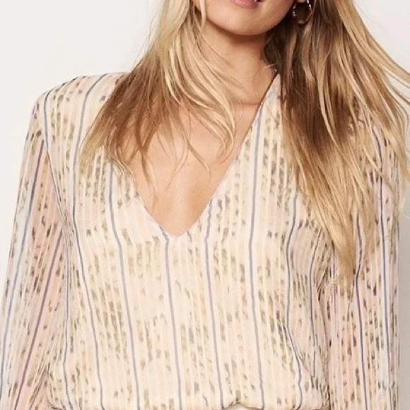 STEVIE MAY Valiant Long Sleeve Ruffle Trim Maxi Dress RRP$350 - Picture 3 of 16